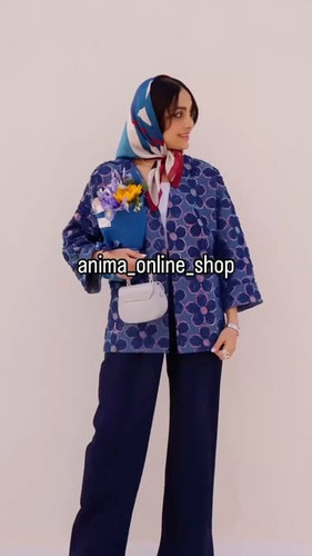 مانتو تِنسل مغزی دوزی شیک