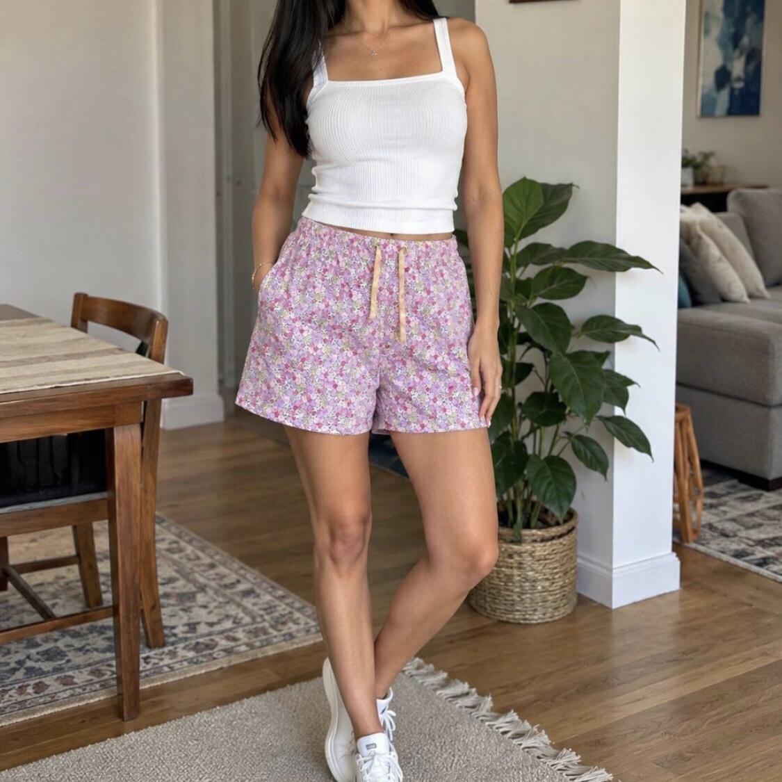 شورتک نخ پنبه h&m